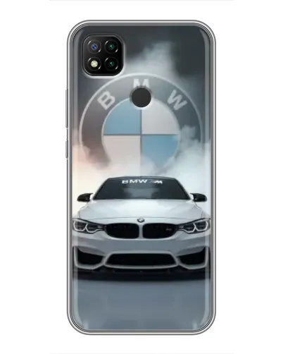 Чохол для Xiaomi Redmi 9c з картинкою «BMW в білому диму» Чохол для Xiaomi Redmi 9c з картинкою «BMW в білому диму»