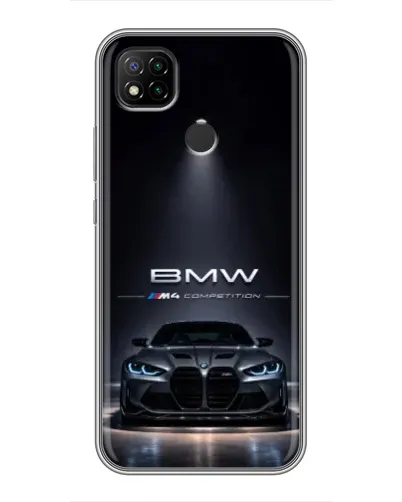 Чохол для Xiaomi Redmi 9c з картинкою «BMW крізь нічне місто» Чохол для Xiaomi Redmi 9c з картинкою «BMW крізь нічне місто»