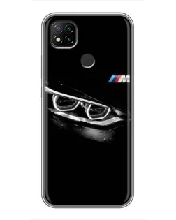 Чохол для Xiaomi Redmi 9c з картинкою «BMW — погляд тигра»