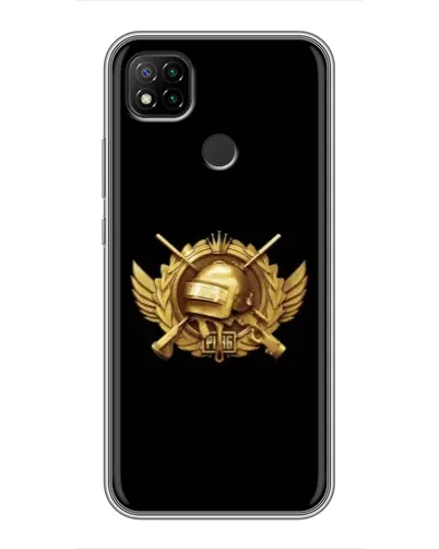 Чехол для Xiaomi Redmi 9c с картинкой «PUBG — оранжевый градиент» Чехол для Xiaomi Redmi 9c с картинкой «PUBG — оранжевый градиент»