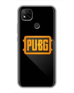 Чехол для Xiaomi Redmi 9c с картинкой «PUBG — рамка лого»