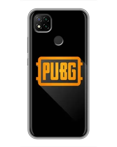 Чехол для Xiaomi Redmi 9c с картинкой «PUBG — рамка лого» Чехол для Xiaomi Redmi 9c с картинкой «PUBG — рамка лого»