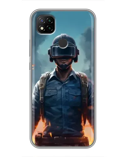 Чехол для Xiaomi Redmi 9c с картинкой «PUBG — реалистичный герой» Чехол для Xiaomi Redmi 9c с картинкой «PUBG — реалистичный герой»