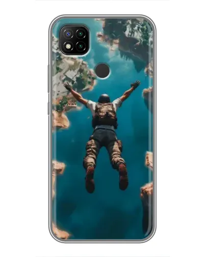Чехол для Xiaomi Redmi 9c с картинкой «PUBG — свободное падение» Чехол для Xiaomi Redmi 9c с картинкой «PUBG — свободное падение»