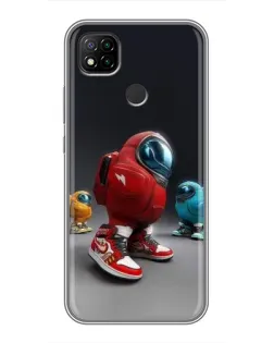 Чехол для Xiaomi Redmi 9c с картинкой «Among Us — 3D стиль» Чехол для Xiaomi Redmi 9c с картинкой «Among Us — 3D стиль»