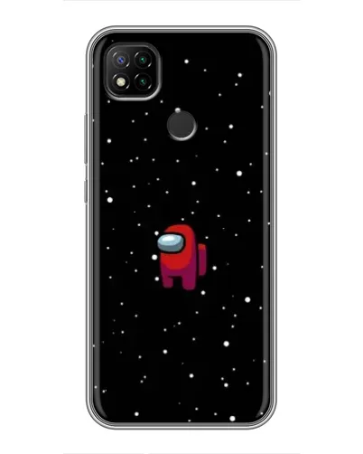 Чехол для Xiaomi Redmi 9c с картинкой «Красный Among Us» Чехол для Xiaomi Redmi 9c с картинкой «Красный Among Us»