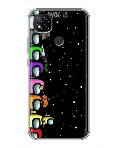 Чехол для Xiaomi Redmi 9c с картинкой «Команда Among Us» Чехол для Xiaomi Redmi 9c с картинкой «Команда Among Us»