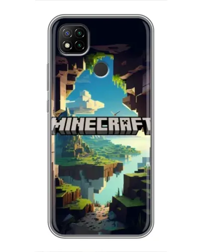 Чехол для Xiaomi Redmi 9c с картинкой «Пещера Майнкрафт» Чехол для Xiaomi Redmi 9c с картинкой «Пещера Майнкрафт»