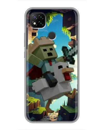 Чехол для Xiaomi Redmi 9c с картинкой «Стив и гусь» Чехол для Xiaomi Redmi 9c с картинкой «Стив и гусь»