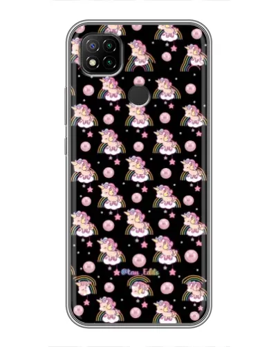 Чехол для Xiaomi Redmi 9c с картинкой «Magic Unicorn паттерн»