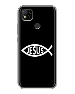 Чехол для Xiaomi Redmi 9c с картинкой «Классический Jesus»