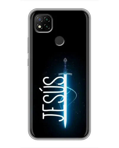 Чехол для Xiaomi Redmi 9c с картинкой «Меч Духа Jesus» Чехол для Xiaomi Redmi 9c с картинкой «Меч Духа Jesus»