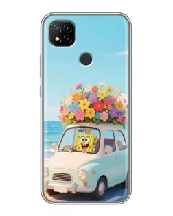 Чехол для Xiaomi Redmi 9c с картинкой «Автомобильное путешествие»