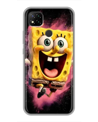 Чехол для Xiaomi Redmi 9c с картинкой «Взрывной Спанч Боб» Чехол для Xiaomi Redmi 9c с картинкой «Взрывной Спанч Боб»