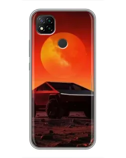 Чехол для Xiaomi Redmi 9c с картинкой «Cybertruck на Марсе» Чехол для Xiaomi Redmi 9c с картинкой «Cybertruck на Марсе»