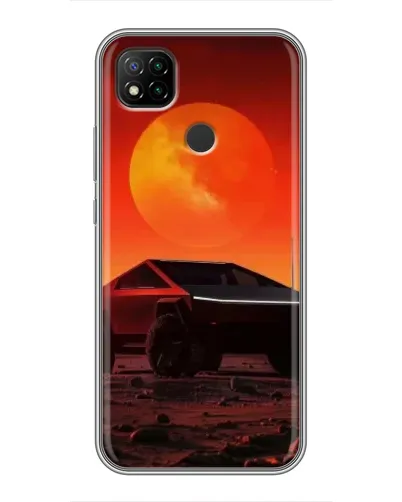 Чехол для Xiaomi Redmi 9c с картинкой «Cybertruck на Марсе» Чехол для Xiaomi Redmi 9c с картинкой «Cybertruck на Марсе»