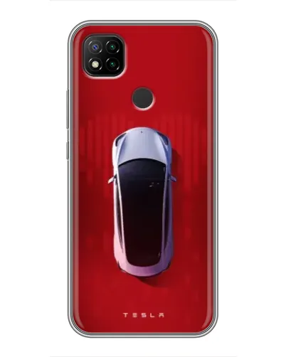 Чехол для Xiaomi Redmi 9c с картинкой «Tesla Top View» Чехол для Xiaomi Redmi 9c с картинкой «Tesla Top View»