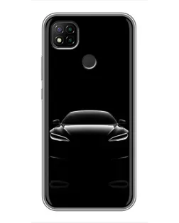 Чехол для Xiaomi Redmi 9c с картинкой «Силуэт Tesla Night» Чехол для Xiaomi Redmi 9c с картинкой «Силуэт Tesla Night»