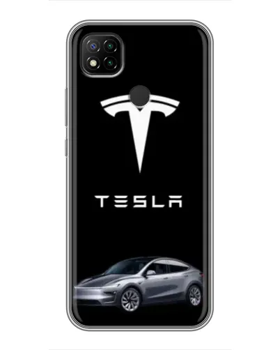 Чехол для Xiaomi Redmi 9c с картинкой «Tesla Model Y» Чехол для Xiaomi Redmi 9c с картинкой «Tesla Model Y»