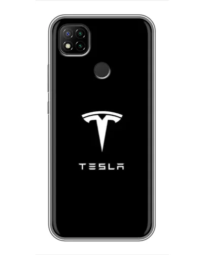 Чехол для Xiaomi Redmi 9c с картинкой «Tesla White Logo» Чехол для Xiaomi Redmi 9c с картинкой «Tesla White Logo»
