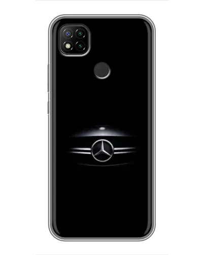 Чехол для Xiaomi Redmi 9c с картинкой «Mercedes — абстрактные линии» Чехол для Xiaomi Redmi 9c с картинкой «Mercedes — абстрактные линии»