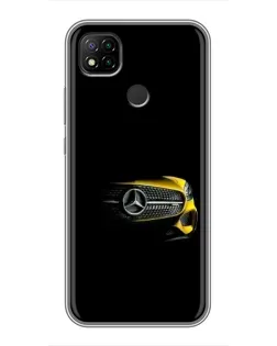 Чехол для Xiaomi Redmi 9c с картинкой «Mercedes — ретро стиль»