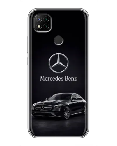 Чехол для Xiaomi Redmi 9c с картинкой «Mercedes — решетка радиатора» Чехол для Xiaomi Redmi 9c с картинкой «Mercedes — решетка радиатора»