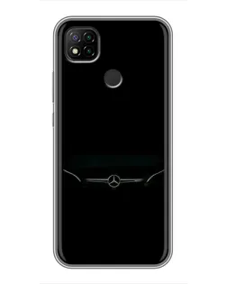Чехол для Xiaomi Redmi 9c с картинкой «Mercedes Stealth Look»