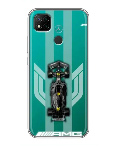 Чехол для Xiaomi Redmi 9c с картинкой «Mercedes AMG Petronas» Чехол для Xiaomi Redmi 9c с картинкой «Mercedes AMG Petronas»