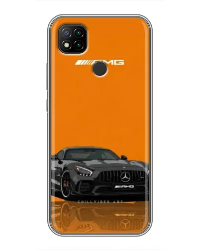 Чехол для Xiaomi Redmi 9c с картинкой «Оранжевый Mercedes AMG» Чехол для Xiaomi Redmi 9c с картинкой «Оранжевый Mercedes AMG»
