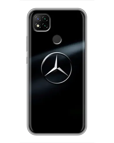 Чехол для Xiaomi Redmi 9c с картинкой «Mercedes на металле» Чехол для Xiaomi Redmi 9c с картинкой «Mercedes на металле»