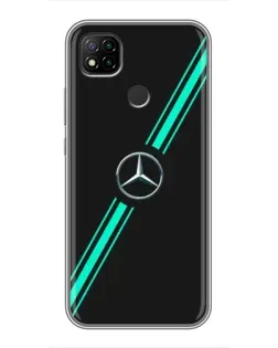 Чохол для Xiaomi Redmi 9c з картинкою «Спортивні лінії Mercedes» Чохол для Xiaomi Redmi 9c з картинкою «Спортивні лінії Mercedes»