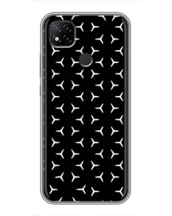 Чохол для Xiaomi Redmi 9c з картинкою «Mercedes паттерн зірок» Чохол для Xiaomi Redmi 9c з картинкою «Mercedes паттерн зірок»
