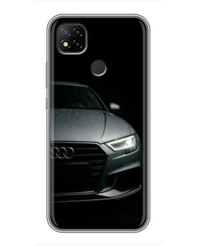 Чехол для Xiaomi Redmi 9c с картинкой «Audi — детализация кузова» Чехол для Xiaomi Redmi 9c с картинкой «Audi — детализация кузова»
