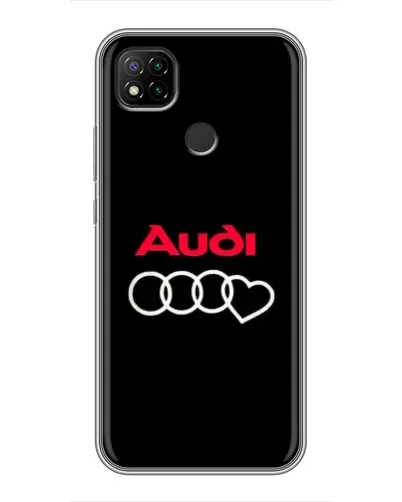 Чехол для Xiaomi Redmi 9c с картинкой «Логотип Audi Heart» Чехол для Xiaomi Redmi 9c с картинкой «Логотип Audi Heart»