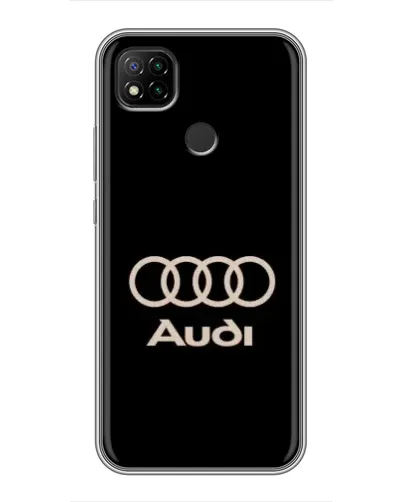 Чехол для Xiaomi Redmi 9c с картинкой «Audi — золотой логотип» Чехол для Xiaomi Redmi 9c с картинкой «Audi — золотой логотип»
