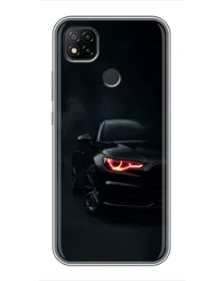 Чехол для Xiaomi Redmi 9c с картинкой «Audi — хищный взгляд»