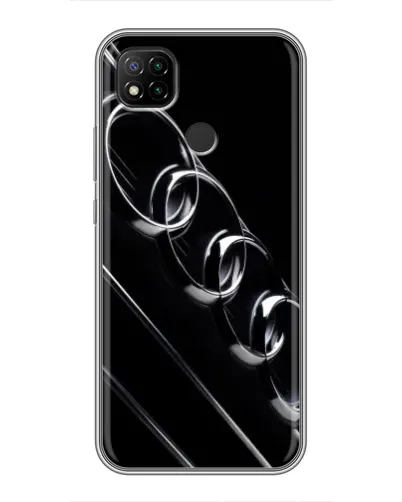 Чехол для Xiaomi Redmi 9c с картинкой «Audi — абстрактные кольца» Чехол для Xiaomi Redmi 9c с картинкой «Audi — абстрактные кольца»