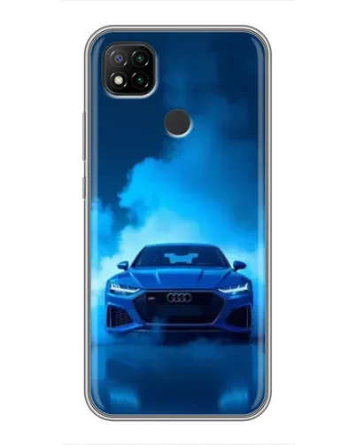Чехол для Xiaomi Redmi 9c с картинкой «Audi — голубая энергия» Чехол для Xiaomi Redmi 9c с картинкой «Audi — голубая энергия»