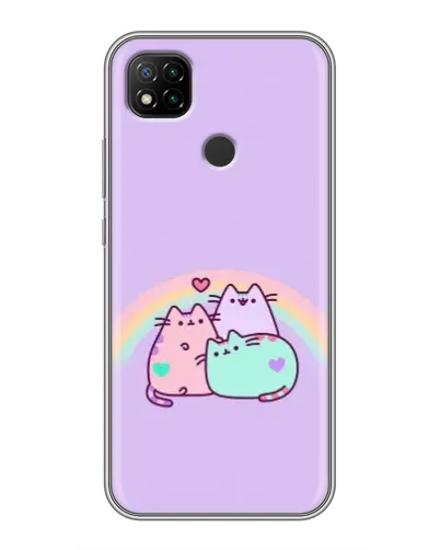 Чехол для Xiaomi Redmi 9c с картинкой «Радужные Пушины» Чехол для Xiaomi Redmi 9c с картинкой «Радужные Пушины»