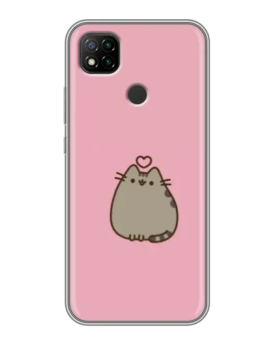 Чехол для Xiaomi Redmi 9c с картинкой «Pusheen сердце» Чехол для Xiaomi Redmi 9c с картинкой «Pusheen сердце»