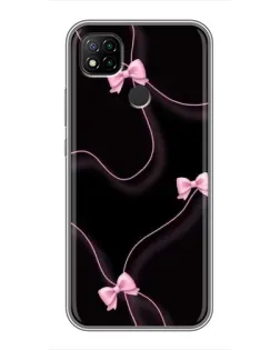 Чехол для Xiaomi Redmi 9c с картинкой «Розовые ленты»
