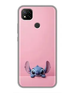 Чехол для Xiaomi Redmi 9c с картинкой «Stitch выглядывает» Чехол для Xiaomi Redmi 9c с картинкой «Stitch выглядывает»