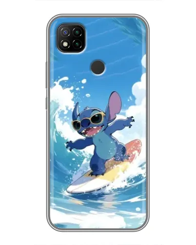 Чехол для Xiaomi Redmi 9c с картинкой «Стич на волне» Чехол для Xiaomi Redmi 9c с картинкой «Стич на волне»
