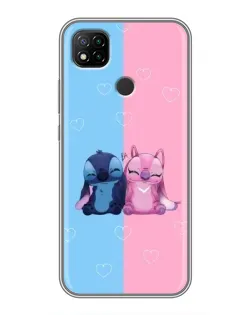 Чехол для Xiaomi Redmi 9c с картинкой «Stitch и Angel Love» Чехол для Xiaomi Redmi 9c с картинкой «Stitch и Angel Love»