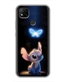 Чехол для Xiaomi Redmi 9c с картинкой «Сияющий Стич» Чехол для Xiaomi Redmi 9c с картинкой «Сияющий Стич»