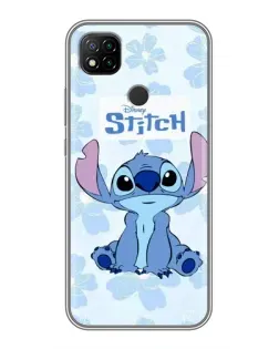 Чехол для Xiaomi Redmi 9c с картинкой «Stitch среди цветов» Чехол для Xiaomi Redmi 9c с картинкой «Stitch среди цветов»