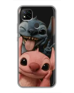 Чехол для Xiaomi Redmi 9c с картинкой «Стич и Ангел» Чехол для Xiaomi Redmi 9c с картинкой «Стич и Ангел»