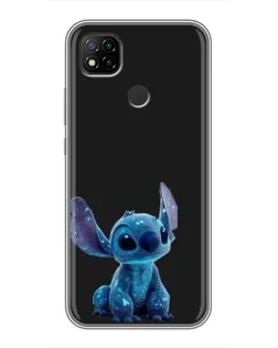 Чехол для Xiaomi Redmi 9c с картинкой «Стич на черном» Чехол для Xiaomi Redmi 9c с картинкой «Стич на черном»