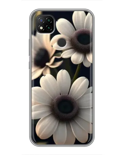 Чехол для Xiaomi Redmi 9c с картинкой «Белые маргаритки макро» Чехол для Xiaomi Redmi 9c с картинкой «Белые маргаритки макро»